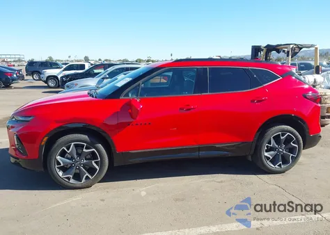 2019 Chevrolet Blazer Rs from USA, damaged, VIN 3GNKBJRS6KS689820